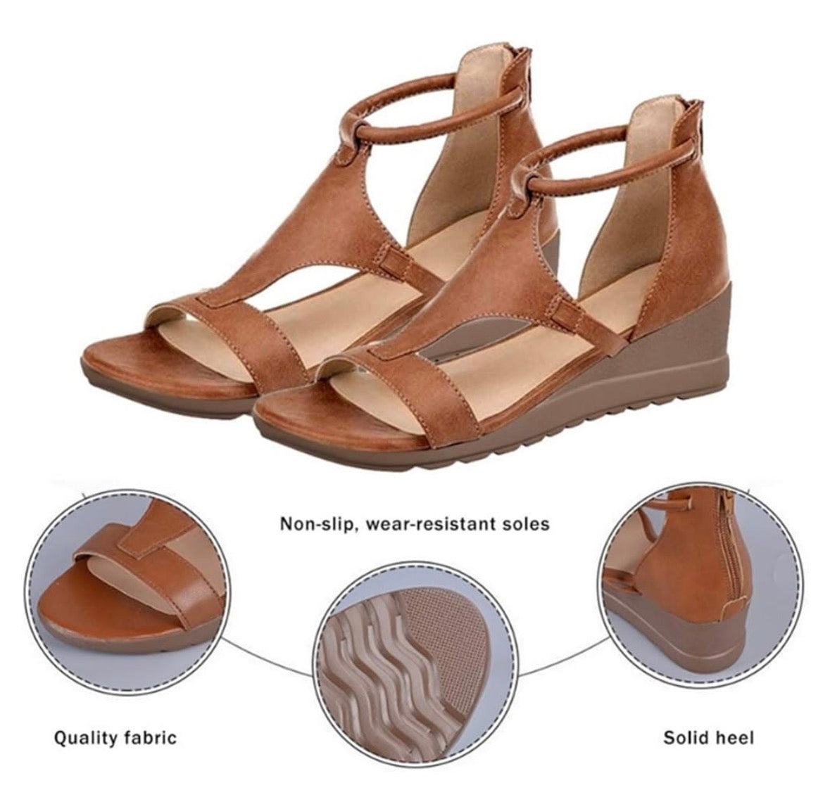 Amara - Eleganti Sandali Ortopedici