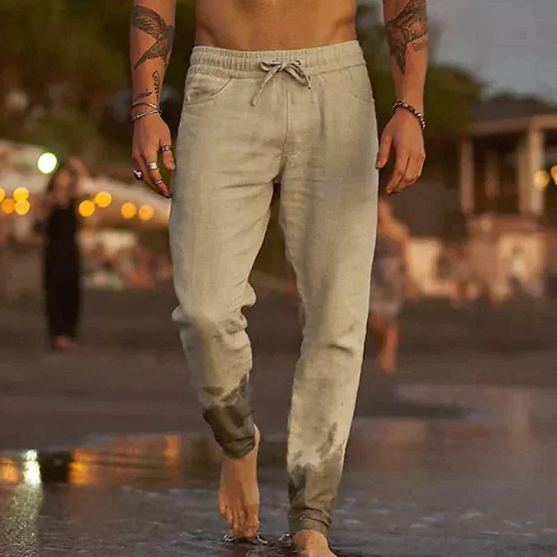 Alfredo | Pantaloni in Lino Leggeri