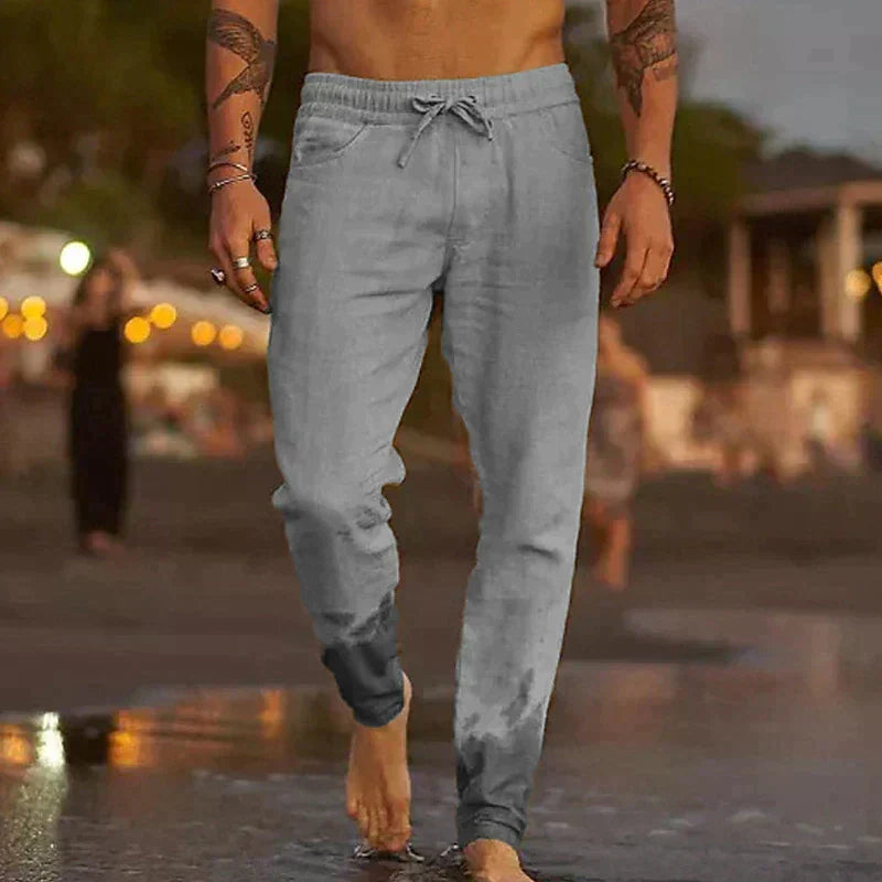 Alfredo | Pantaloni in Lino Leggeri