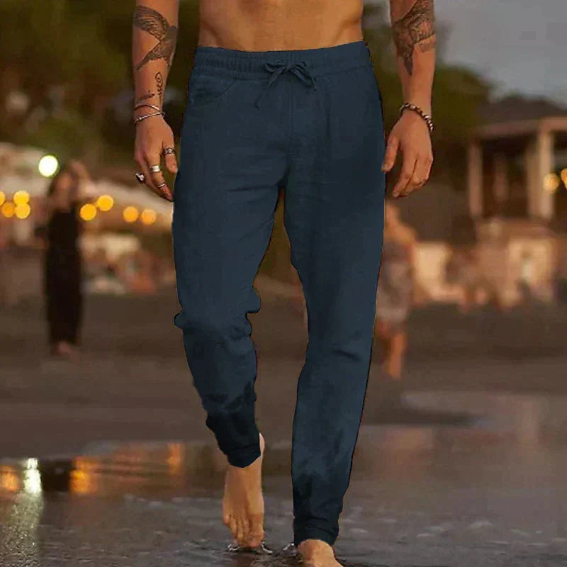 Alfredo | Pantaloni in Lino Leggeri
