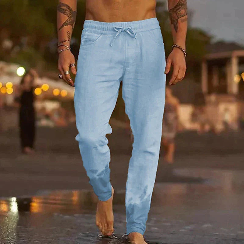 Alfredo | Pantaloni in Lino Leggeri