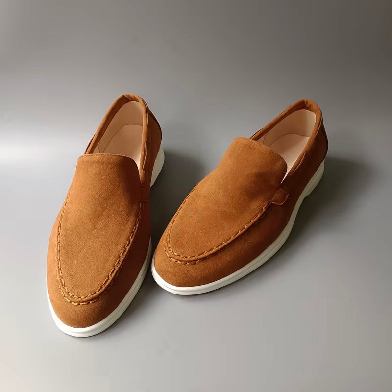 Loafers in suede premium