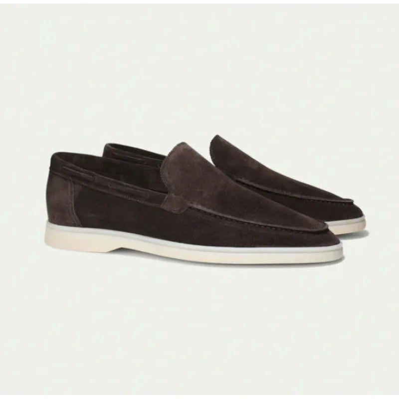 Loafers in suede premium