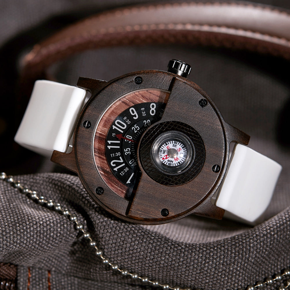 Orologio in Legno Helvani