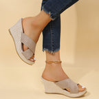 Carla – Sandali con zeppa rilassati