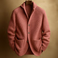 Benjamin | Cardigan con Collo a Sciarpa