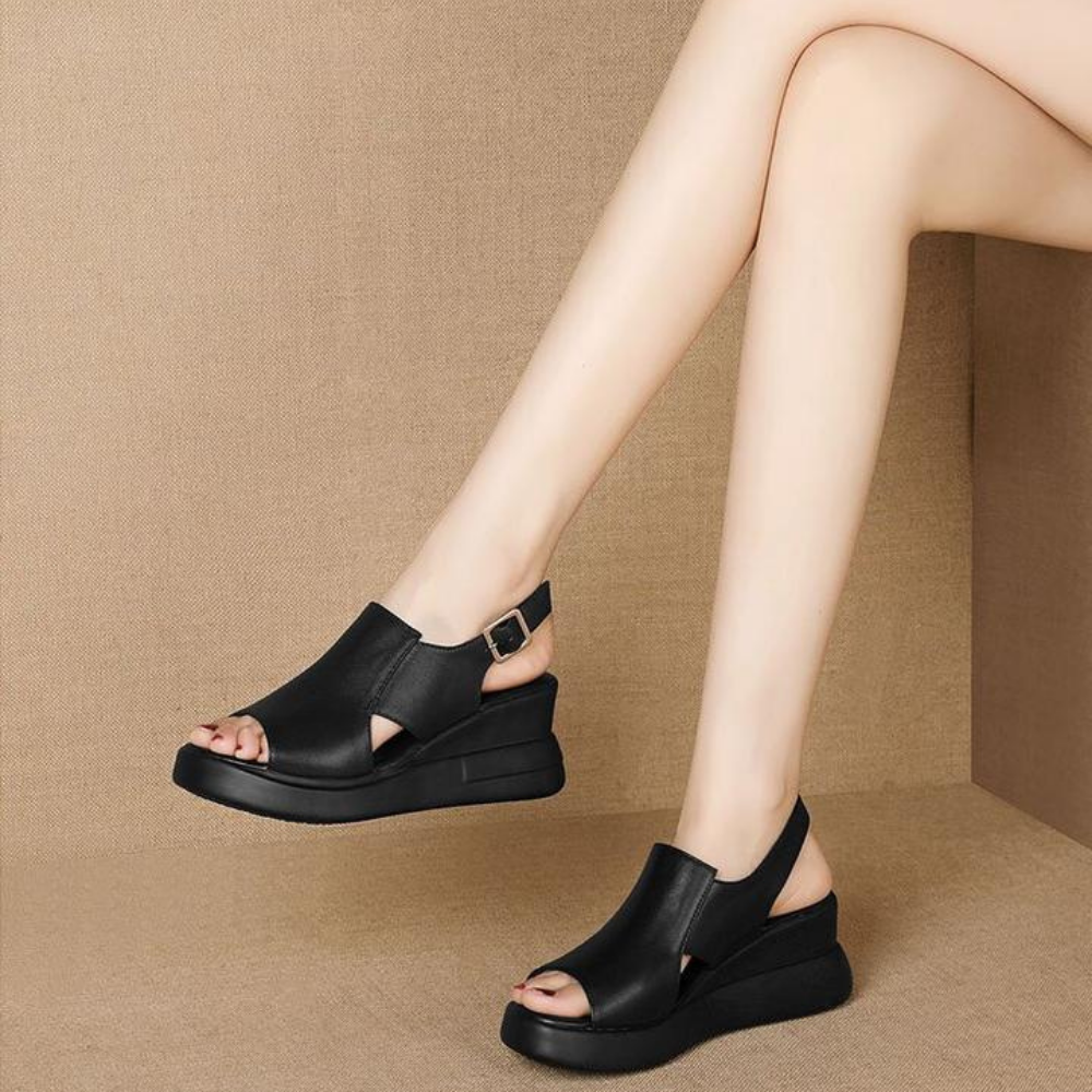 Deloria™ | Sandali Slingback Wedge Ortopedici