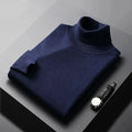 Monte Carlo Premium Collo Alto Uomo - Maglione Fine con Collo Alto