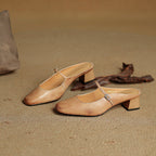Meyra Pantofole in Pelle