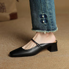 Meyra Pantofole in Pelle