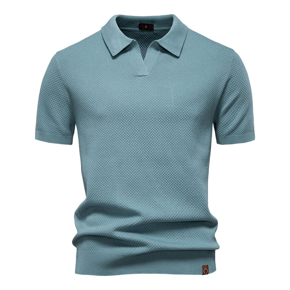 Agosto | Polo-shirt strutturato casual