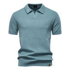 Agosto | Polo-shirt strutturato casual