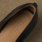 Calenne Kitten Heels in Pelle
