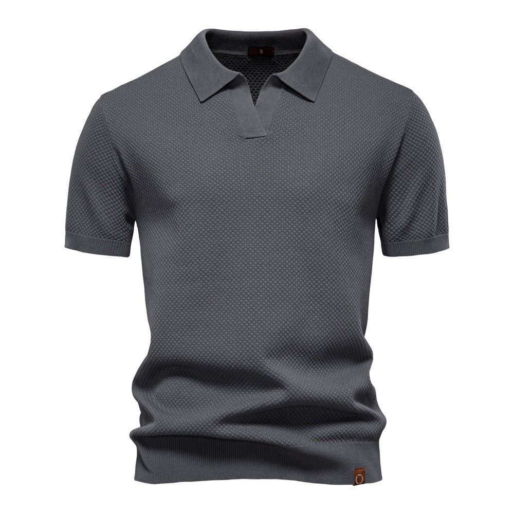 Agosto | Polo-shirt strutturato casual