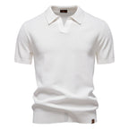 Agosto | Polo-shirt strutturato casual