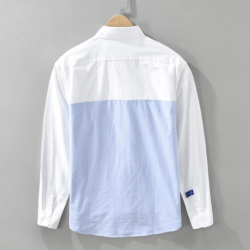 Jesper | Camicia Leggera Bicolore