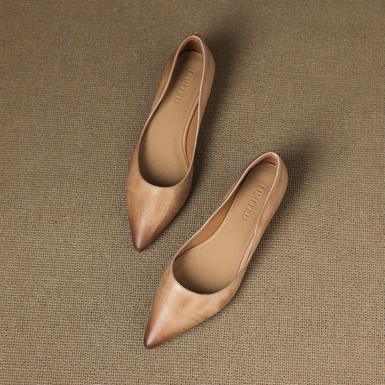 Arla Ballerine in Vera Pelle