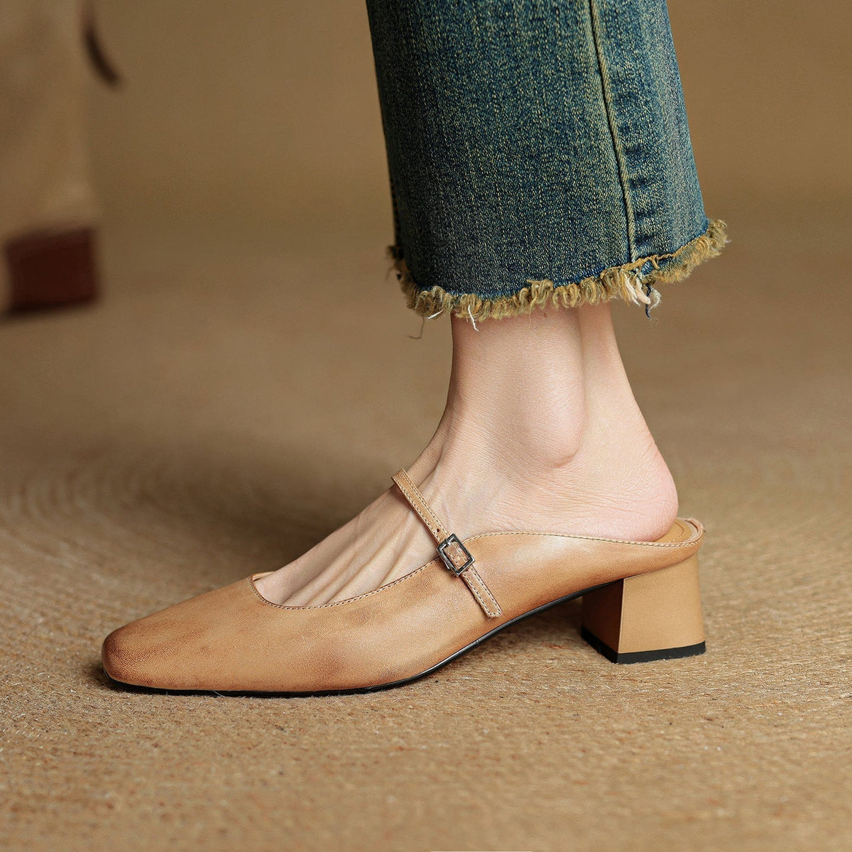 Meyra Pantofole in Pelle