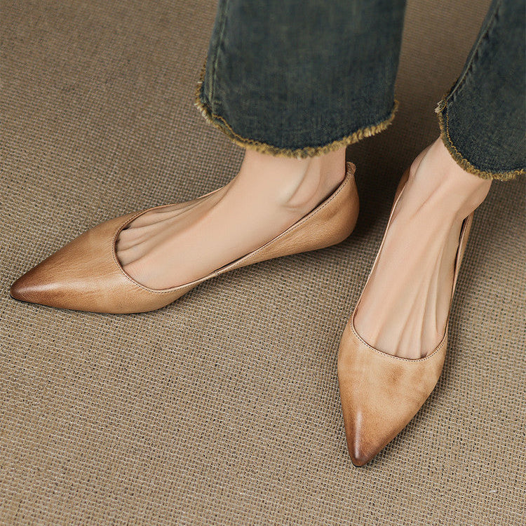 Arla Ballerine in Vera Pelle