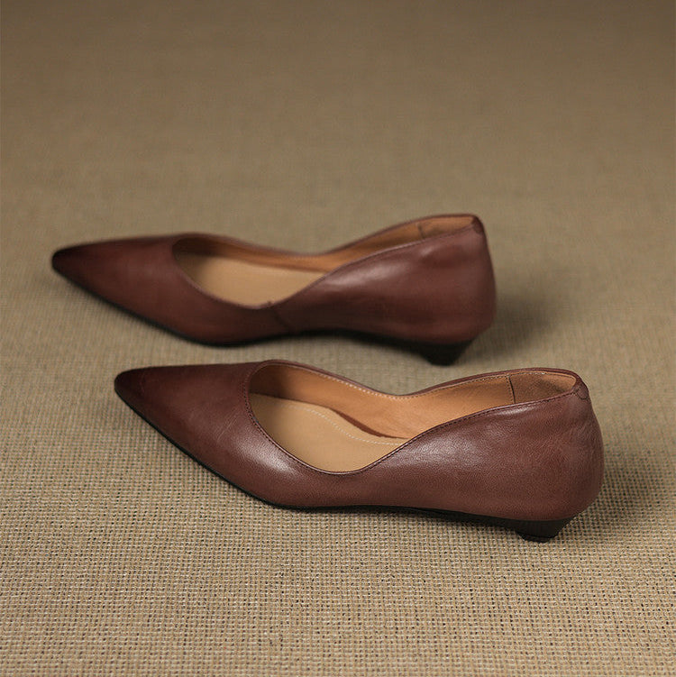 Arla Ballerine in Vera Pelle