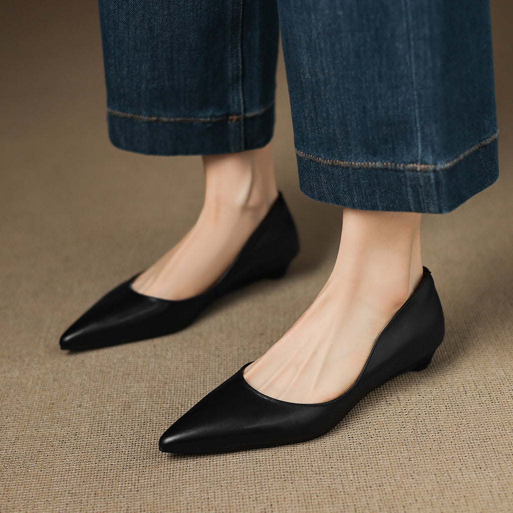 Arla Ballerine in Vera Pelle