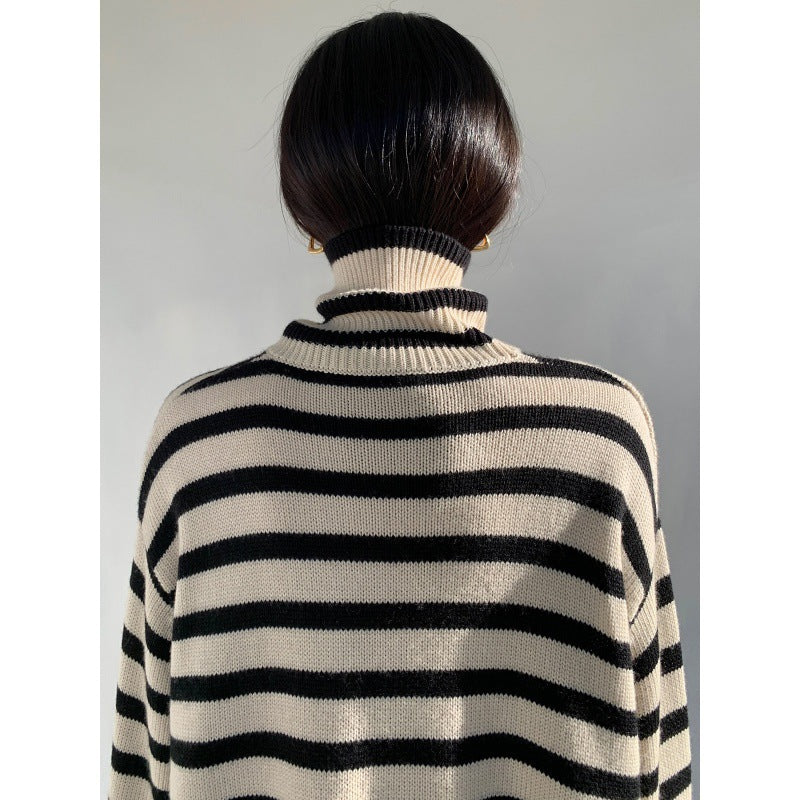 MILENA I Maglione con Collo Alto
