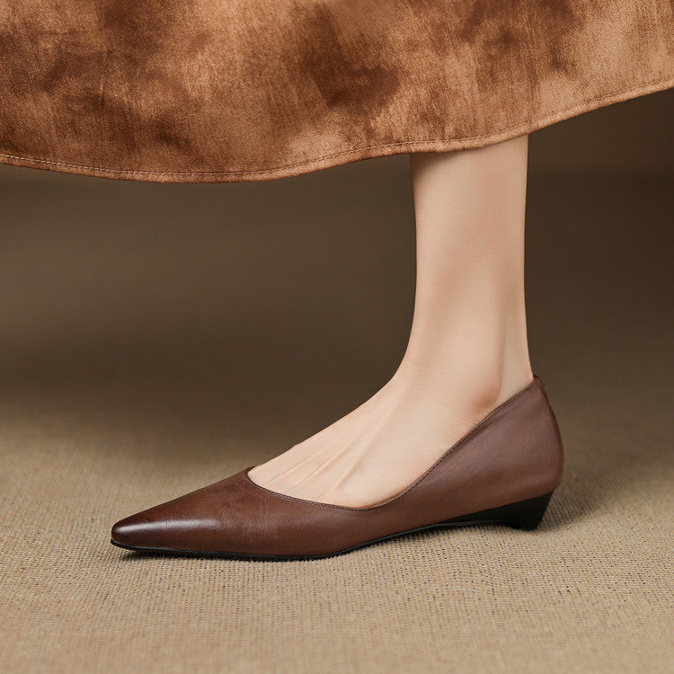 Arla Ballerine in Vera Pelle
