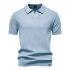Agosto | Polo-shirt strutturato casual