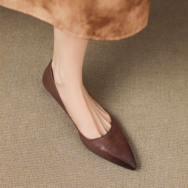 Arla Ballerine in Vera Pelle