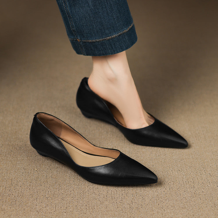 Arla Ballerine in Vera Pelle