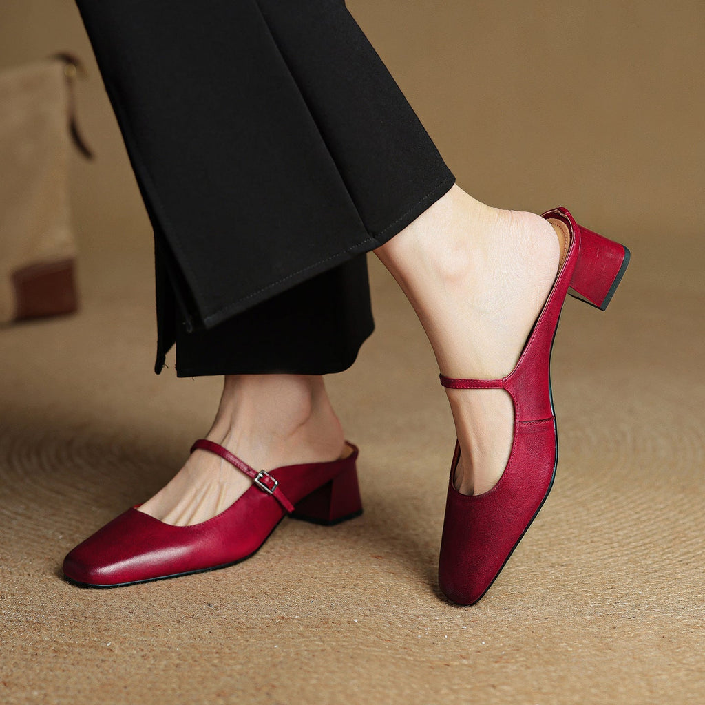 Meyra Pantofole in Pelle
