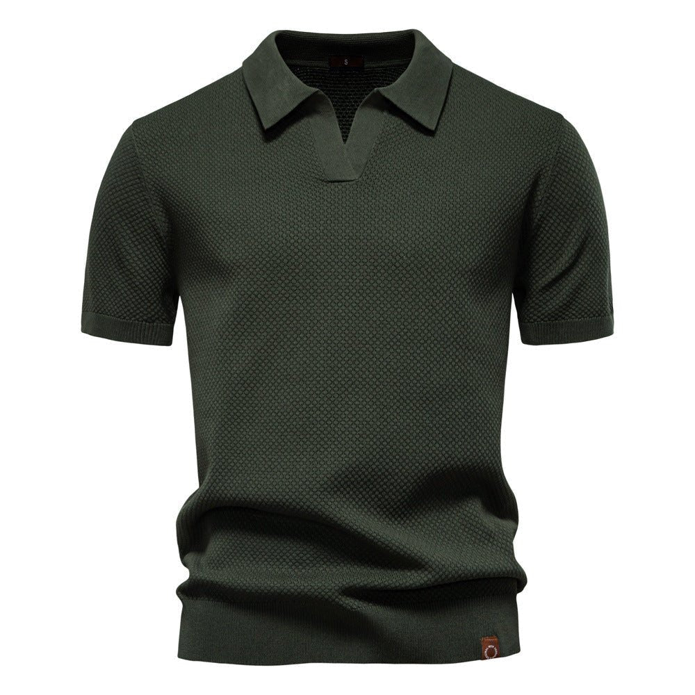 Agosto | Polo-shirt strutturato casual