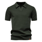 Agosto | Polo-shirt strutturato casual