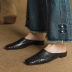 Mule in Vera Pelle Viola
