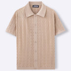 Menno | Camicia a maniche corte in maglia
