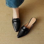 Marloe Mules in pelle a punta