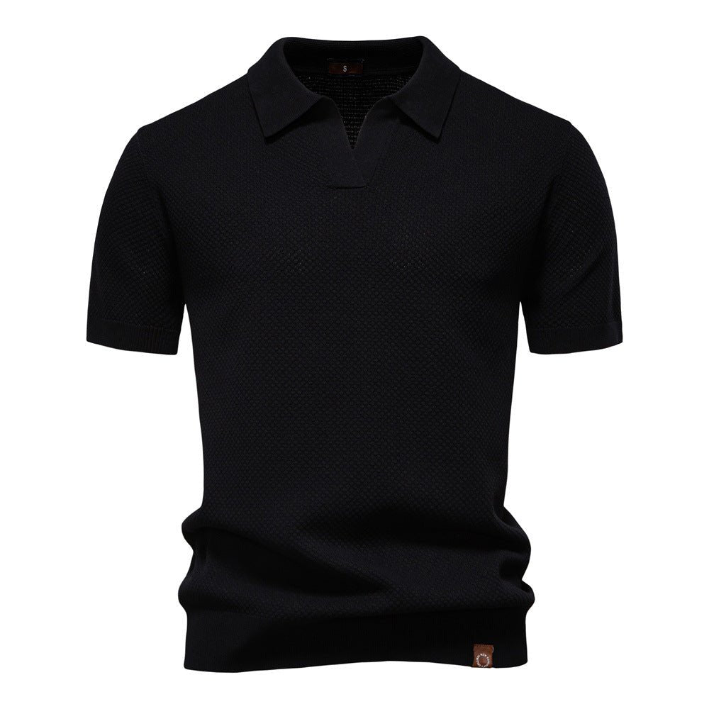 Agosto | Polo-shirt strutturato casual