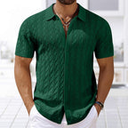 Menno | Camicia a maniche corte in maglia