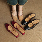 Meyra Pantofole in Pelle