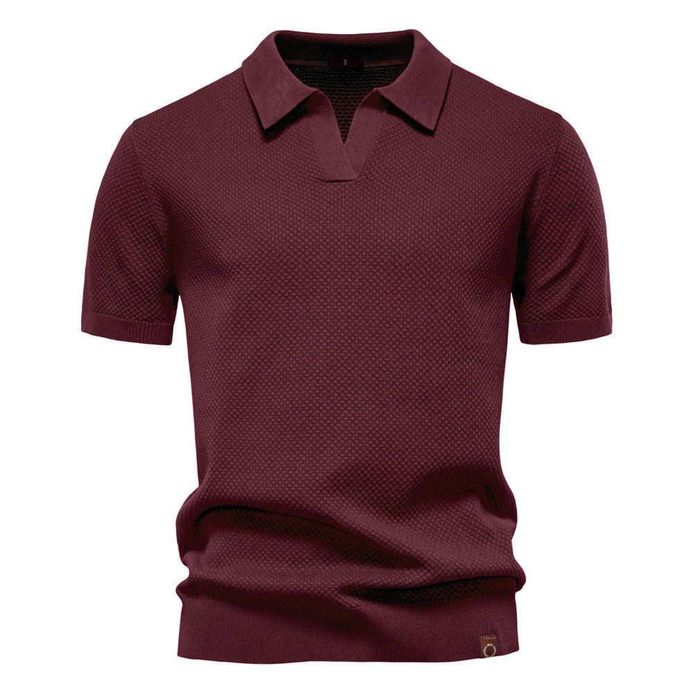 Agosto | Polo-shirt strutturato casual