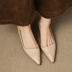 Orlisse Kitten Heel Pumps in Pelle