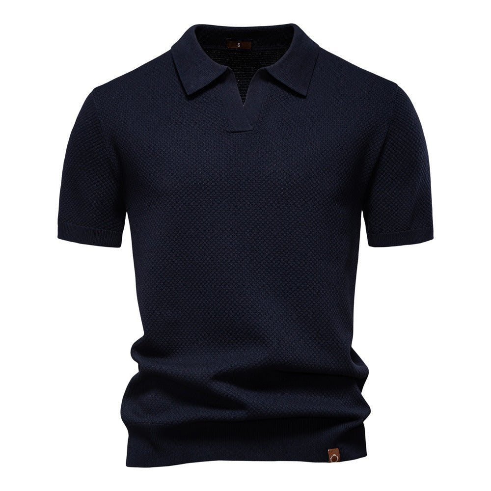 Agosto | Polo-shirt strutturato casual