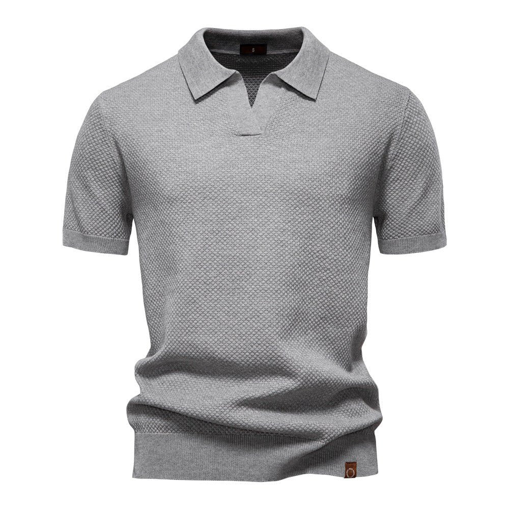 Agosto | Polo-shirt strutturato casual