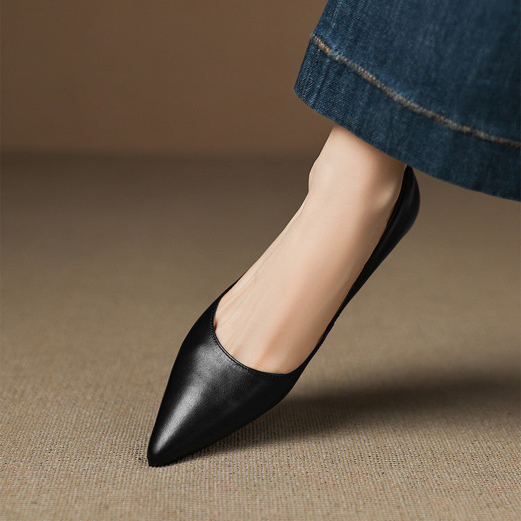 Arla Ballerine in Vera Pelle