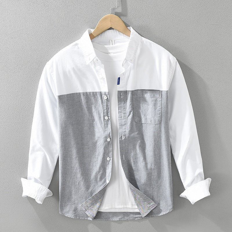 Jesper | Camicia Leggera Bicolore