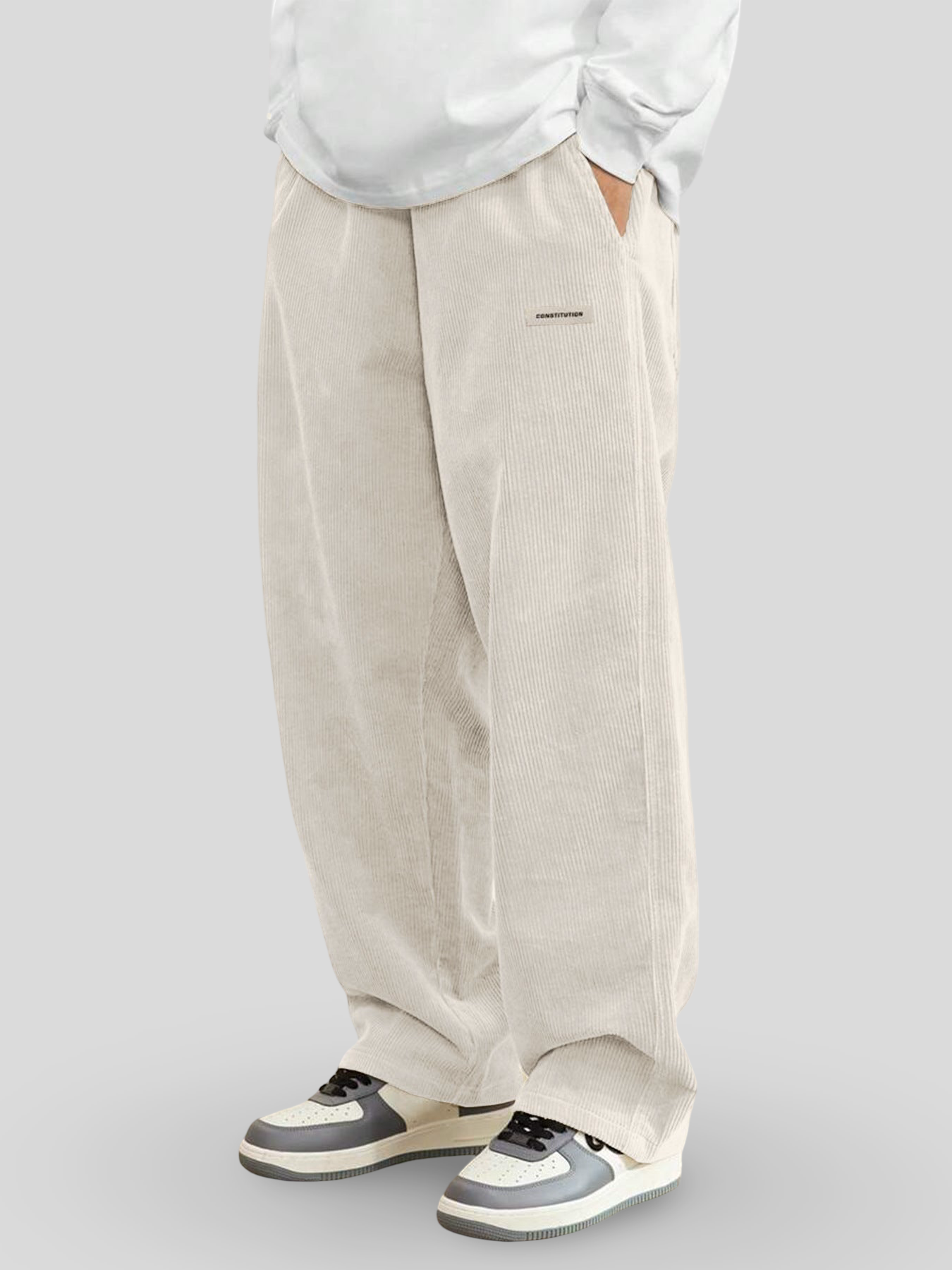 Lucas | Pantaloni in Velluto a Coste Larga