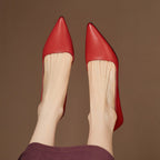Orlisse Kitten Heel Pumps in Pelle