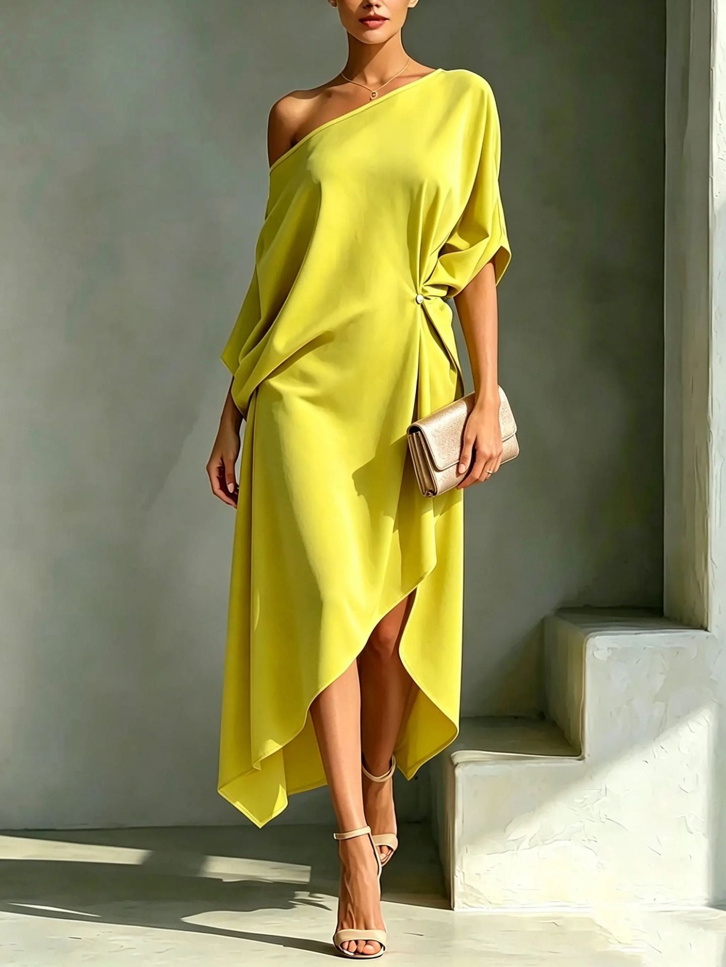 Moretti-Milano | Camila™ Abito Asimmetrico