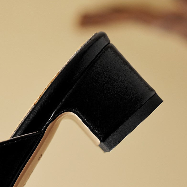 Marloe Mules in pelle a punta