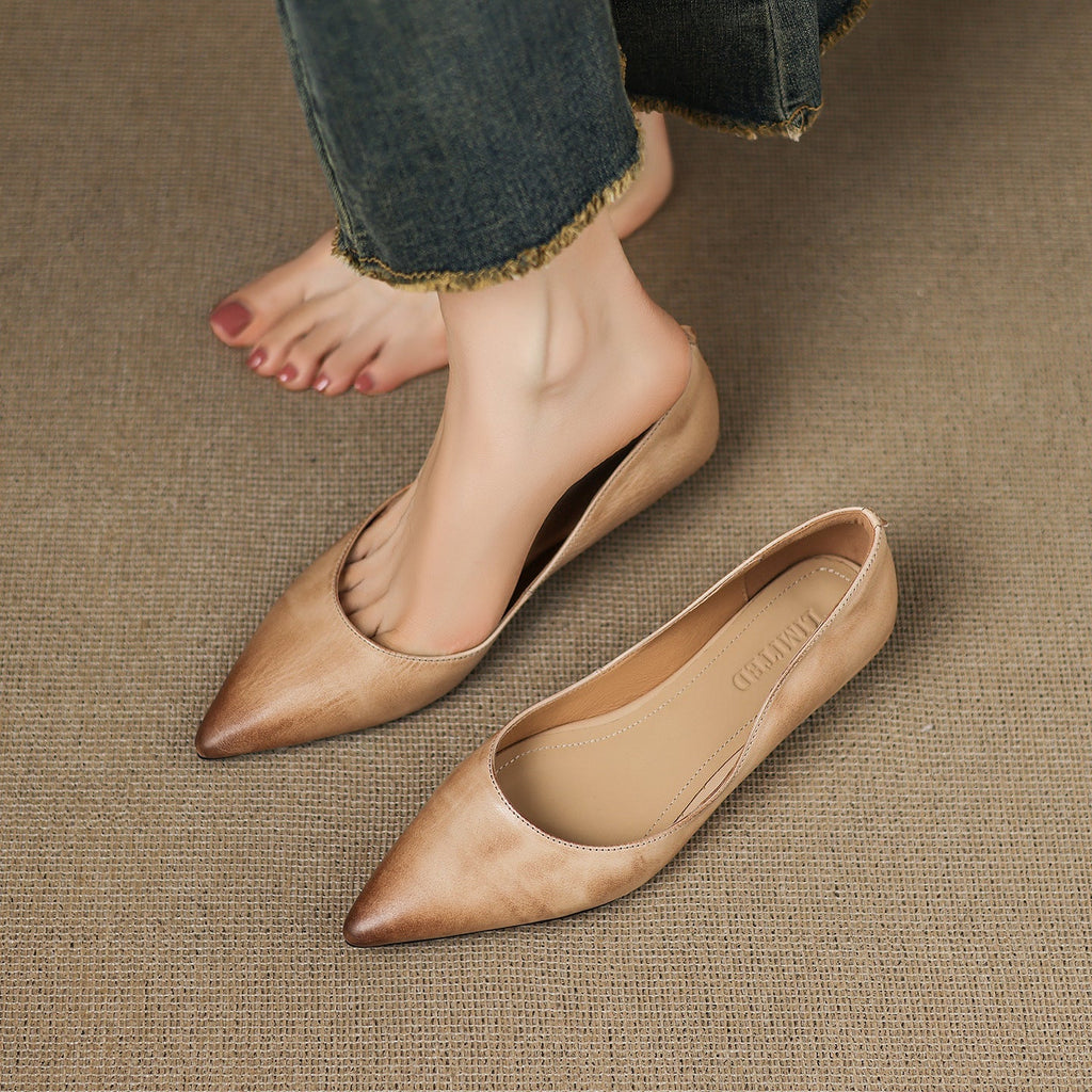 Arla Ballerine in Vera Pelle